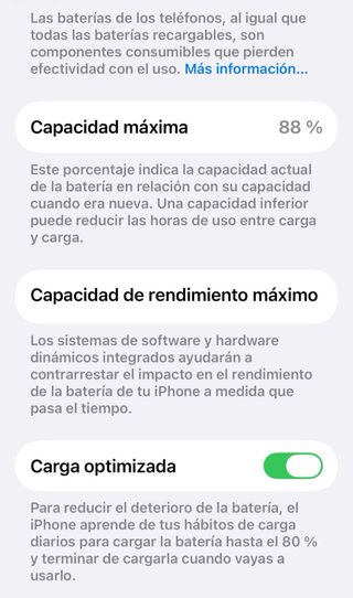 iPhone 14 Plus Morado 128GB batería 88%