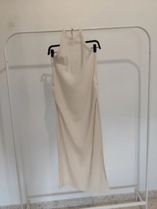 Vestido premamá beige Shein