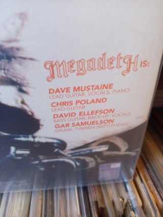 Megadeth Killing Is My Business LP