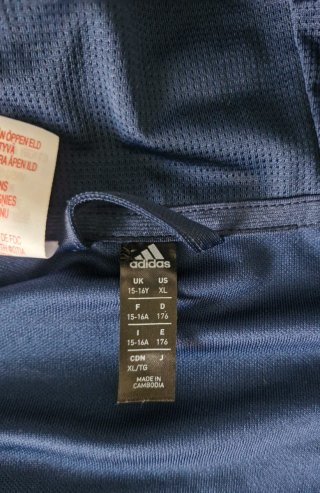 Chaqueta Chándal Adidas Azul