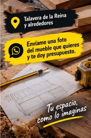 MUEBLES A MEDIDA | TE HAGO EL QUE QUIERAS