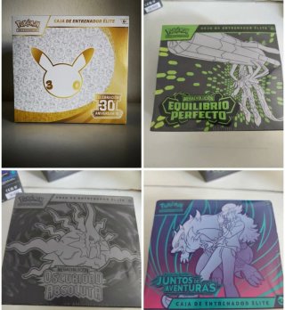 Pokémon TCG Varias Colecciones ETB  Selladas