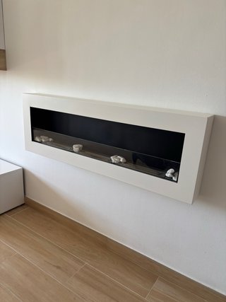 Chimenea de Bioetanol de Pared