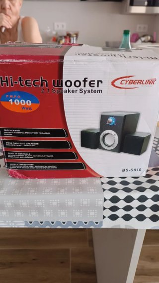Altavoces Cyberlink 2.1 Subwoofer + 2 Satélites