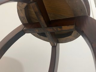 Mueble Macetero Madera Oscura
