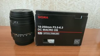 Sigma 18-250mm F3.5-6.3 DC Macro OS