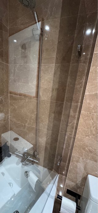 Mampara Fija Porcelanosa para Bañera 90x140