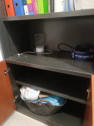 Muebles de Oficina con Estantería y Armario