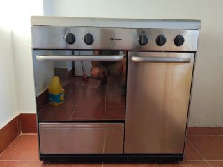 Cocina de Gas con Horno Meireles 92950DXVE