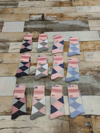 Lote de 12 pares de calcetines mujer