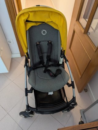Capota Bugaboo Bee 6 Amarilla Ventilada