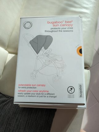 Capota Bugaboo Bee 6 Amarilla Ventilada