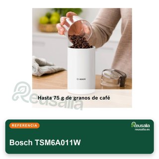 Bosch molinillo eléctrico café capacidad