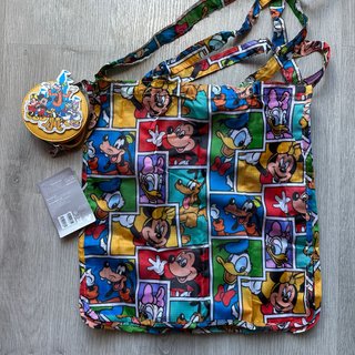 Bolso grande plegable Mickey y sus amigos, Disney