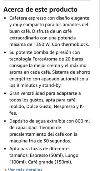 Cafetera Cecotec Freestyle Compact Negra