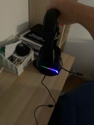 Cascos Gaming Mars Gaming RGB