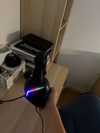 Cascos Gaming Mars Gaming RGB