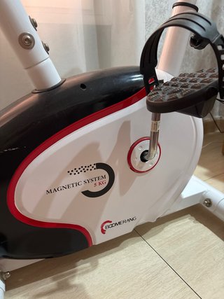 Bicicleta Estática Magnética Blanca