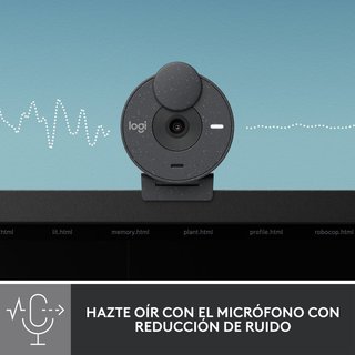 Logitech Brio 300 Webcam FullHD Grafito