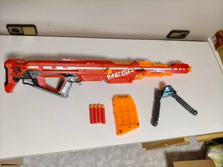 Nerf Mega Centurion Blaster Rojo