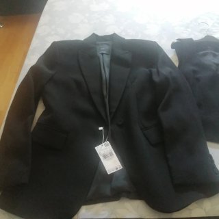 Traje Mango Negro Talla M sin estrenar