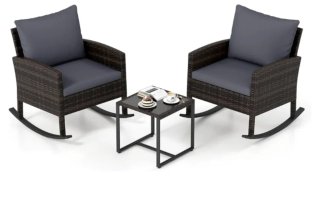 COSTWAY Conjunto Jardin Exterior