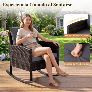 COSTWAY Conjunto Jardin Exterior