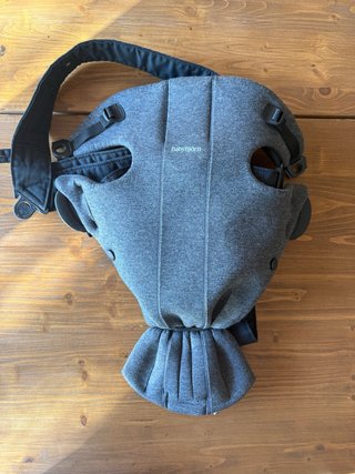 Mochila Portabebés Babybjörn Gris