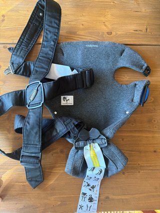 Mochila Portabebés Babybjörn Gris