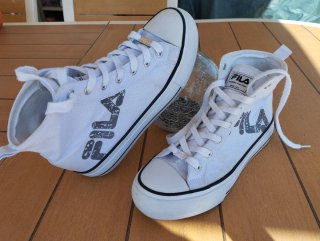 Zapatillas altas Fila lona talla 40