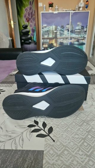 Zapatillas Adidas Running Negras y Rosas