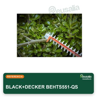 BLACK+DECKER BEHTS551-QS cortasetos potente