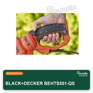 BLACK+DECKER BEHTS551-QS cortasetos potente