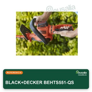 BLACK+DECKER BEHTS551-QS cortasetos potente
