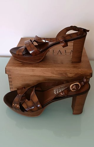 Sandalias Plumers Marrones