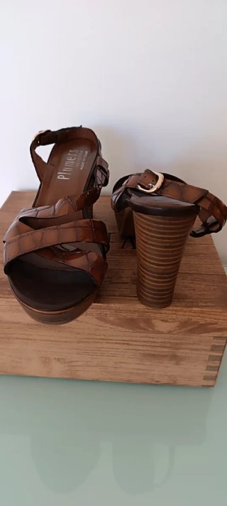 Sandalias Plumers Marrones