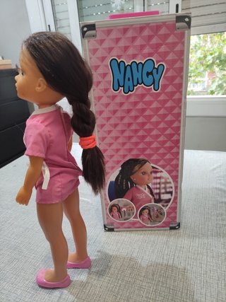 Nancy Maletín Peluquería con Muñeca y Accesorios