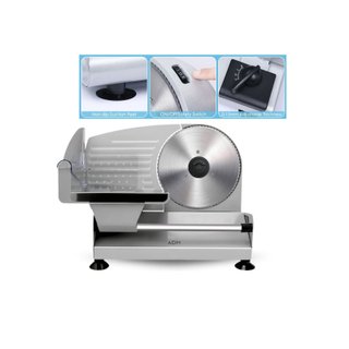 Cortadora eléctrica alimentos 120W cuchilla 190mm