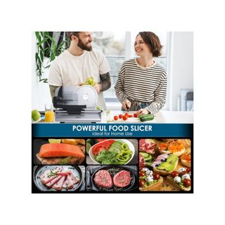 Cortadora eléctrica alimentos 120W cuchilla 190mm