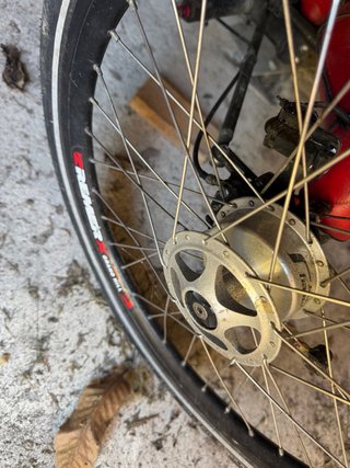 Triciclo reclinado con motor