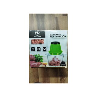 Picadora eléctrica 250W vaso 1600ml 4 cuchillas