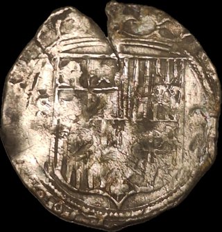 Moneda de 1 Real de los Reyes Católicos