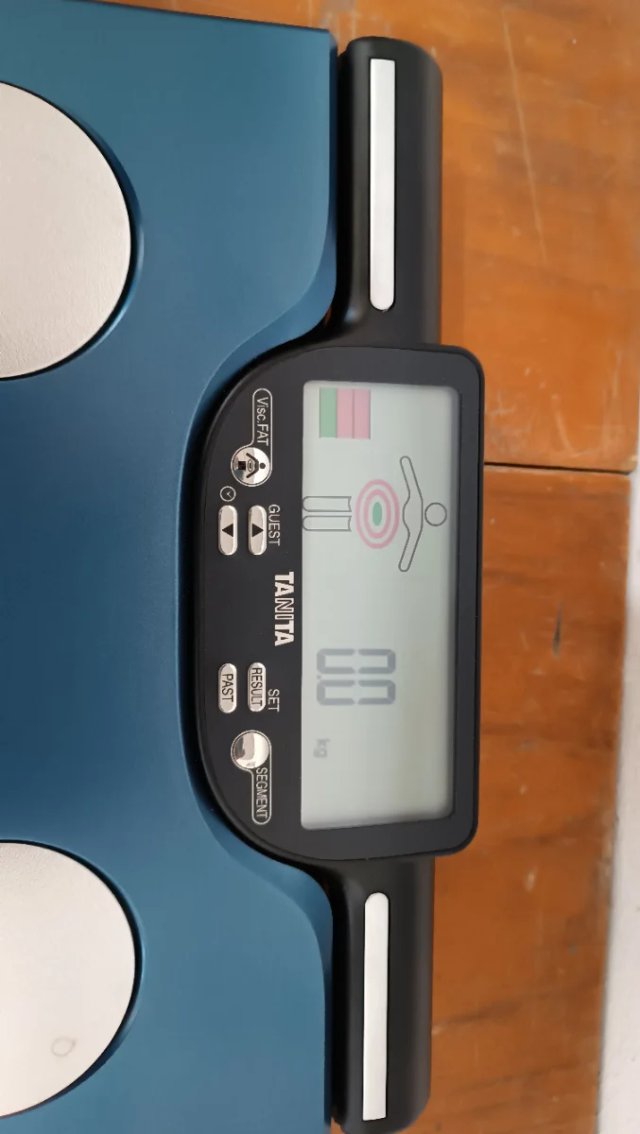Báscula Tanita BC-602 METALLIC BLUE - W12S5176