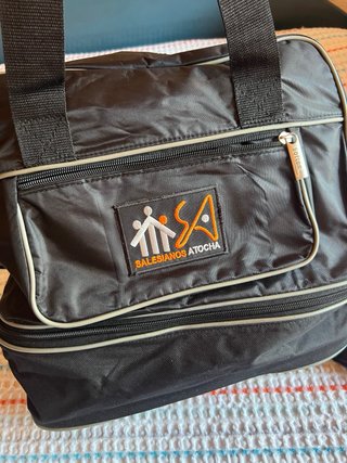Bolsa Deporte Negro Salesianos Atocha