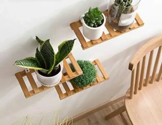 Baldas de madera para plantas