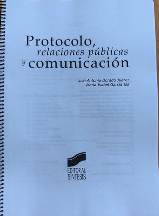 Protocolo, relaciones públicas y comunicación