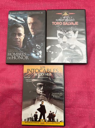3 Películas DVD Acción