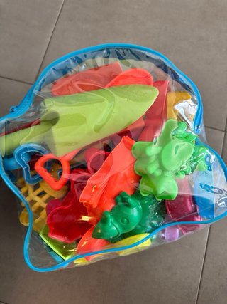 Set de Cubos y Juguetes de Playa Spiderman