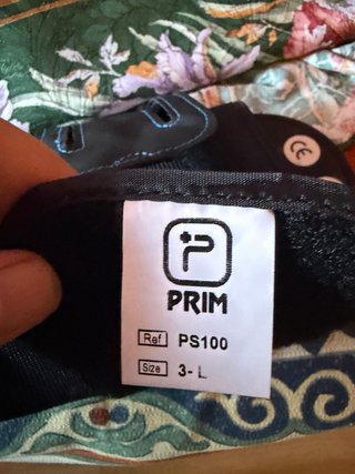 Zapato ortopédico negro talla 3-L. Marxa Prim