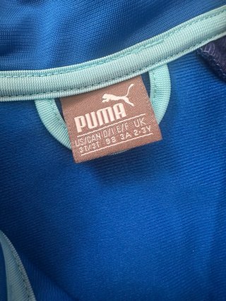 Chándal Puma Azul 3 Años